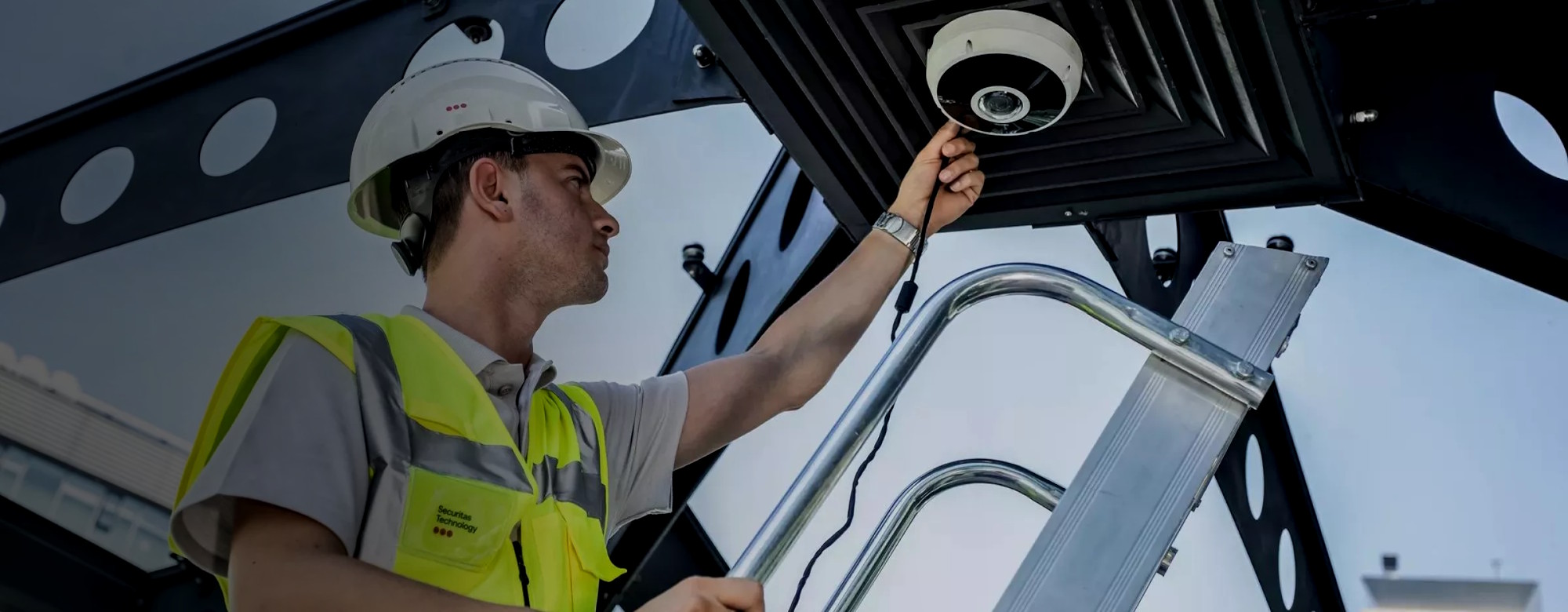 Représentation de la technologie au service de la sécurité des entreprises